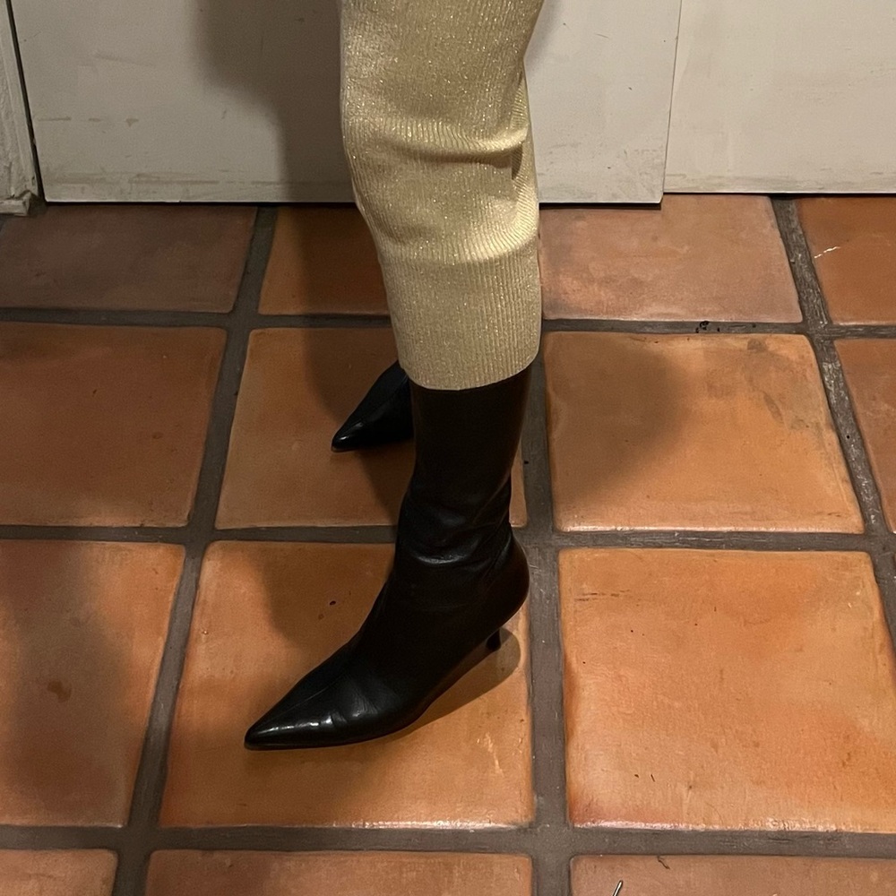 Gucci Black Heeled Boots for Women